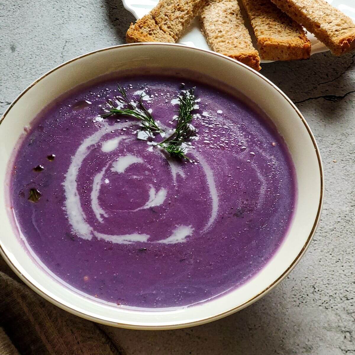 Ravishing Red Cabbage Soup (1 qt)