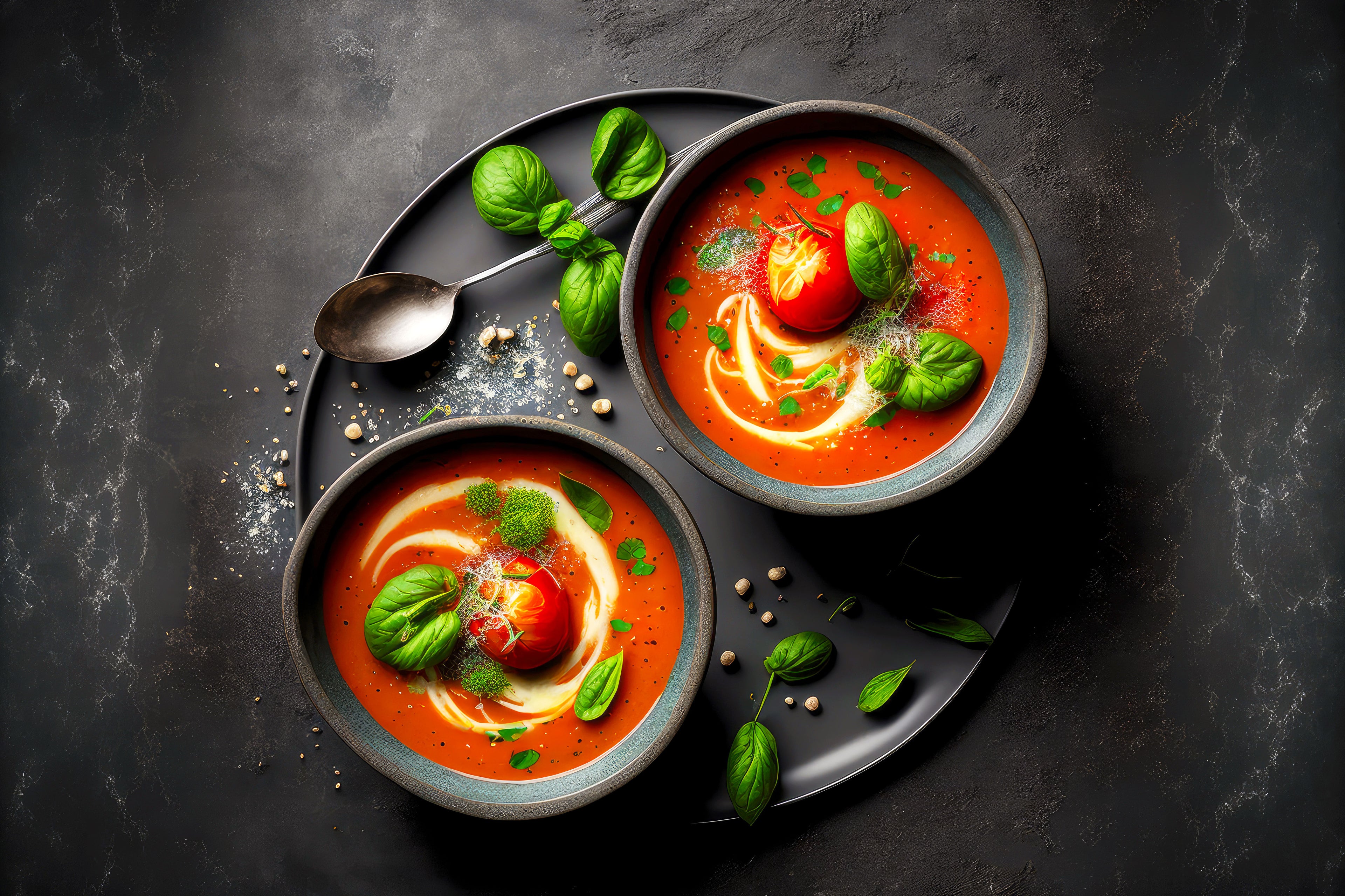 Tranquil Tomato Basil Soup (1 qt)
